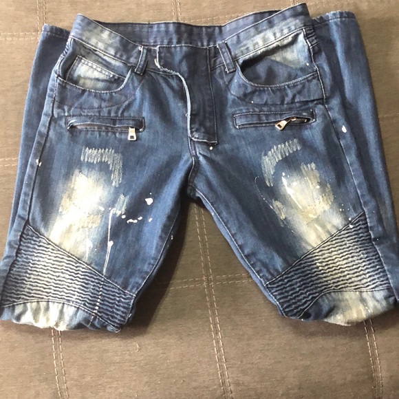 Balmain Other - Balmain Paint splatter Jeans!!!